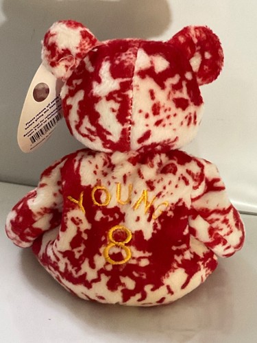 NUEVO 1999 STEVE YOUNG #8 SALVINO’S BAMMERS NFL Beanie Bear con etiqueta - Imagen 2 de 2