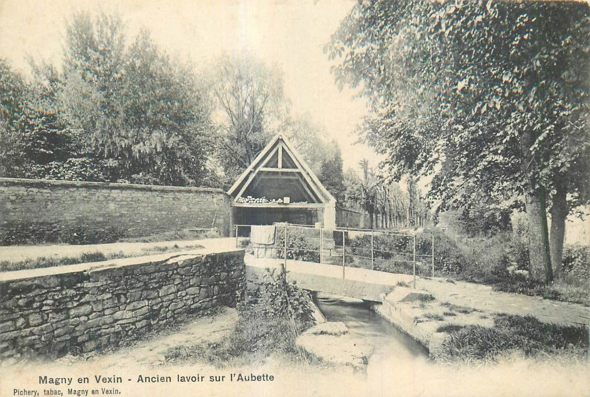 95 MAGNY EN VEXIN - Ancien Lavoir 34167 | eBay