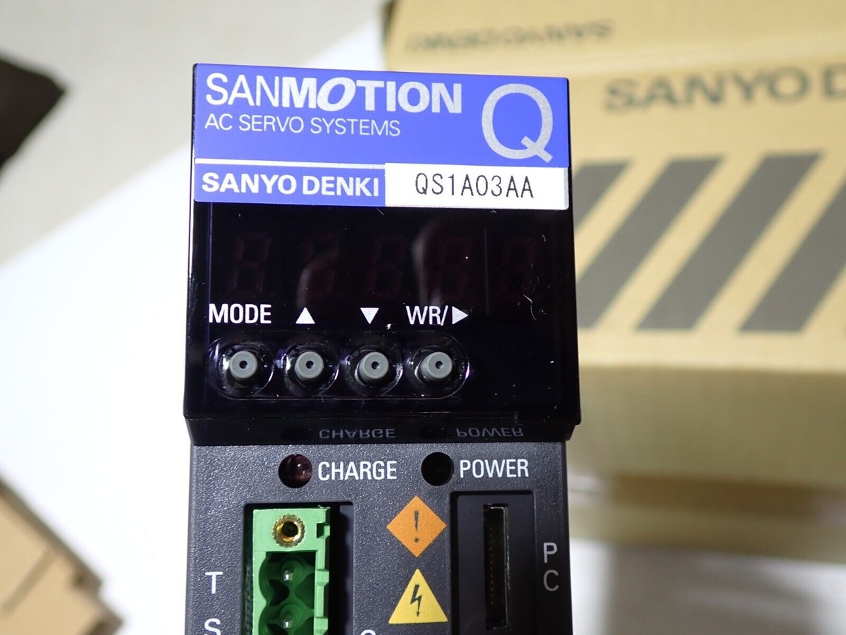 Servo Drive Sanyo QS1A03AA D'occasion - Pour Pièces Ou Réparation