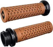 ODI Vans Signature Grips for 1" Harley Cable Throttle GUM RUBBER/BLACK CHECKER