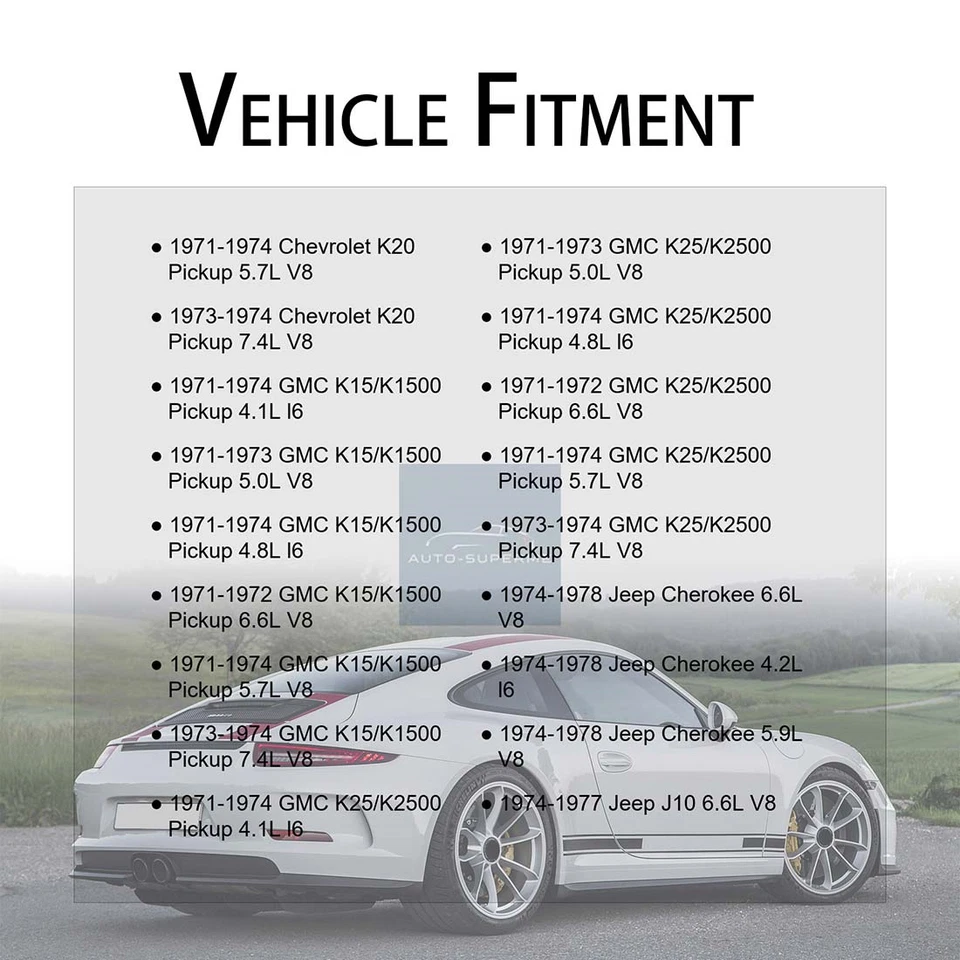 Pinzas de freno de disco delanteras izquierda derecha Nugeon para Pontiac Executive 6,6 L Foto 3 de 4