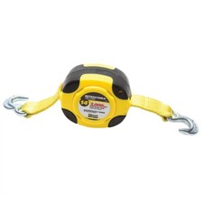 Retractable Tow Strap With Hooks 14 Feet 9000 Lbs Capacity Commercial Duty Retractable Tow Strap With Hooks 14 Feet 9000 Lbs Capacity Commercial Duty