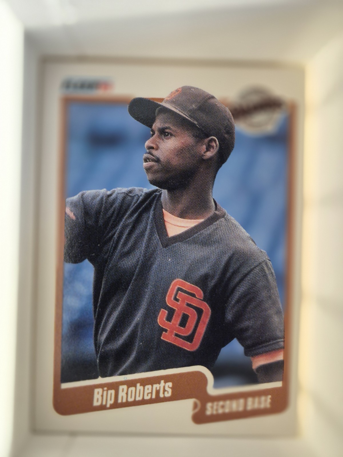 Bip Roberts 1990 FLEER #166 FREE SHIPPING