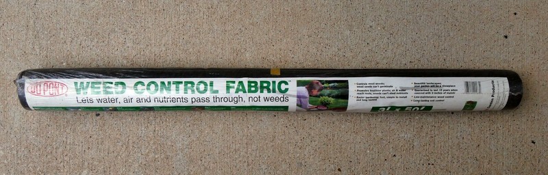 DuPont Weed Control Fabric Roll 50' x 3' Landscape Block Barrier Preventer New