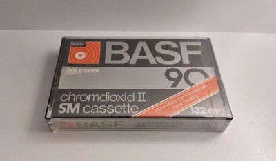 BASF Chromdioxid ll sealed blank cassette tape