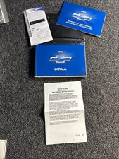 2002 Chevrolet Impala Owners Manual Set Original Guide Book