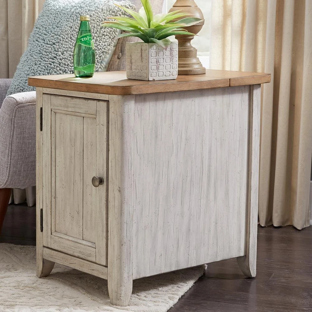 Liberty Furniture Farmhouse Reimagined Side Table - Thumbnail 5