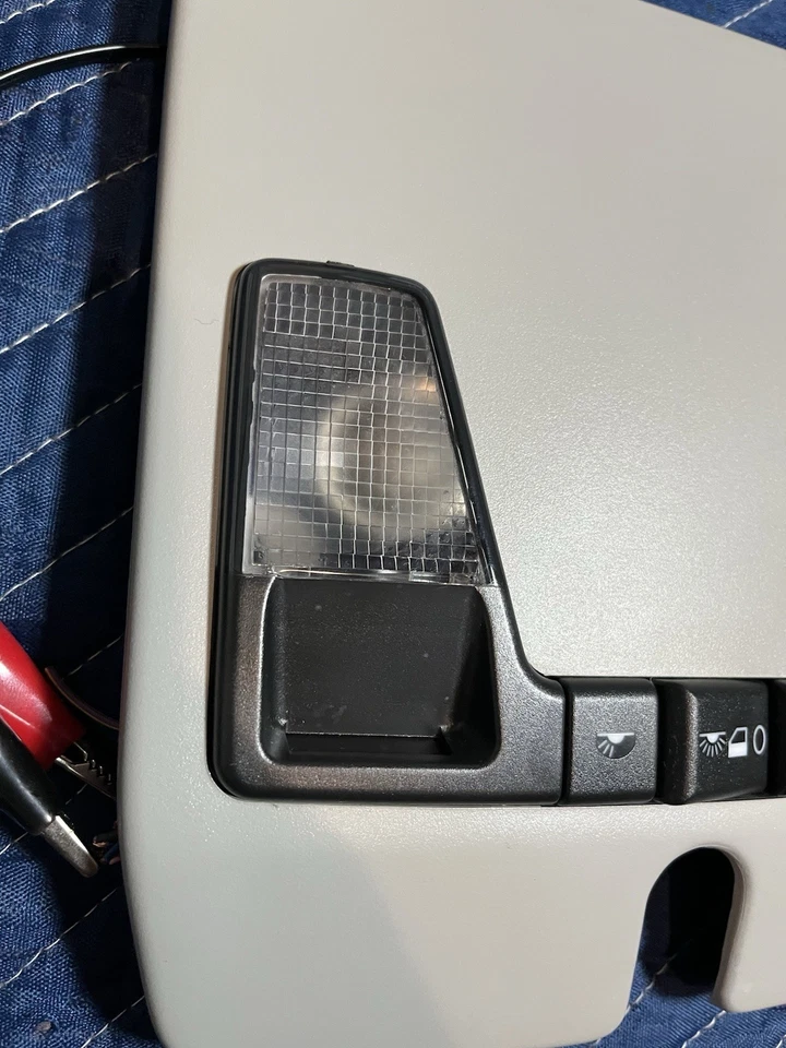 Volvo 850 S70 V70 C70 1994-2000 genuino OEM gris conjunto de consola superior 9x9 Foto 3 de 4