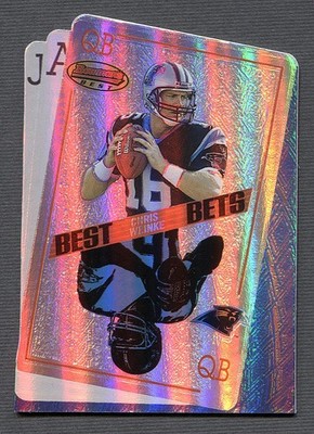 2001 Bowman's Best Bets #BB7 Chris Weinke