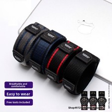 High Quality Elastic Nylon Watch Straps Mens Sports Band 18 20 22mm for Luminox
