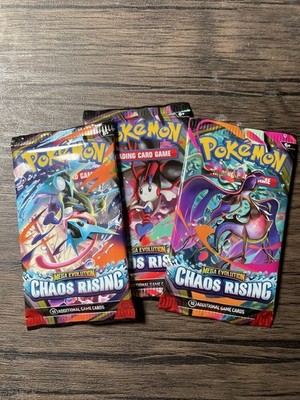 Pokémon TCG - Chaos Rising Booster Packs Sealed