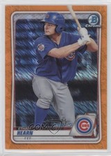 2020 Bowman Chrome Prospects Orange Shimmer Refractor /25 Ethan Hearn nd3