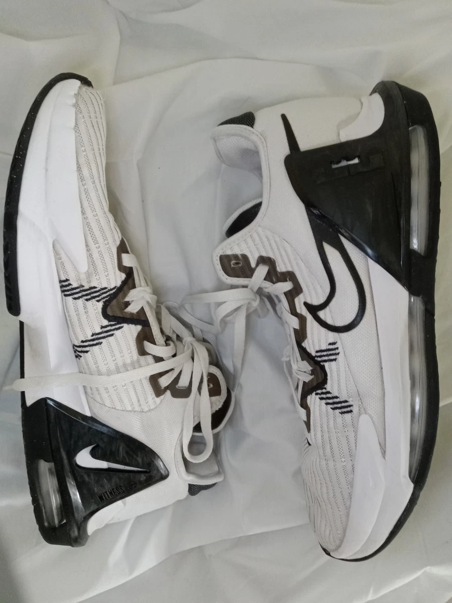 Nike LeBron Witness 6 TB Black White for Sale | Authenticity