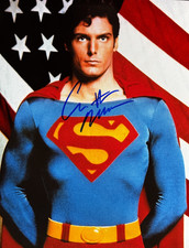 Christopher Reeve Superman Signed 8x10 Autographed Photo + COA