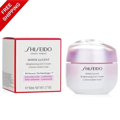 Shiseido White Lucent Brightening Gel Cream 1.7oz/50ml NEW BOX-Free USA Shipping