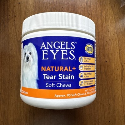 Angels' Eyes Chicken Flavored Natural Soft Chews for Dogs & Cats, 90ct
