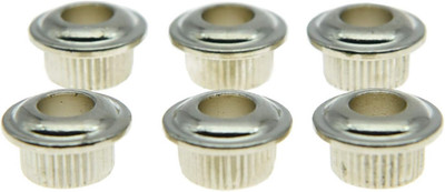 Metal Nickel 10mm Vintage Guitar Tuning Keys Conversion Bushings Adapter Ferrule