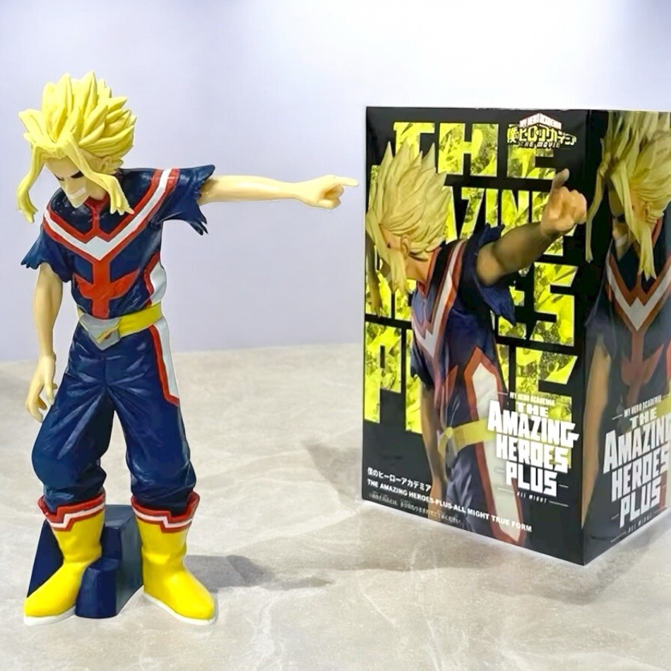 Figurine All Might 13cm My Hero Academia pour décoration de bureau otaku
