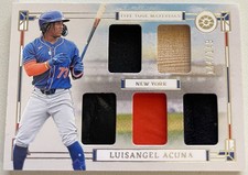 2024 Panini Boys of Summer - Five Tool Player Materials Luisangel Acuna 144/148