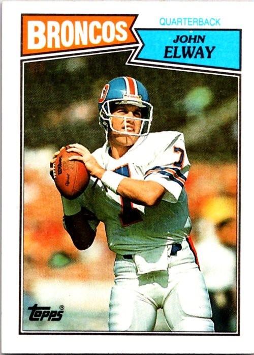 1987 Topps - John Elway #31 (G1)