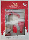 CWC Cook With Color 20-Piece Spritz Maker & Cupcake Decorating Kit Set New in Bo — photo 1