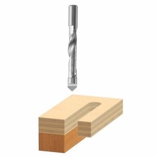 1/4 Inch Pilot Panel Down Spiral Router Bit Carbide Cutting Tool 85183