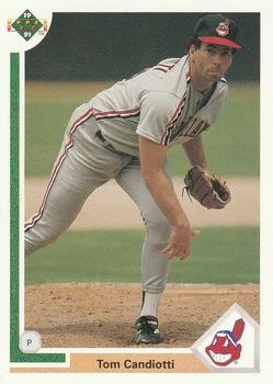 1991 Upper Deck #218 Tom Candiotti 1