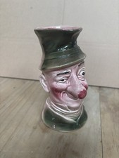 VINTAGE ALLY SLOPER CHARACTER JUG  ENGLAND CIRCA 1910