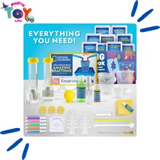 NATIONAL GEOGRAPHIC Amazing Chemistry Set – 100+ Science Experiments for Kids