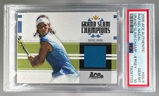7133 Rafael Nadal 2005 Ace Authentic Auto Series Champions Patch /500 PSA 10