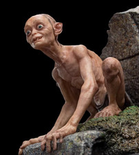Statua in Polystone Weta Il Signore degli Anelli Gollum & Sméagol nuova scala 1/10