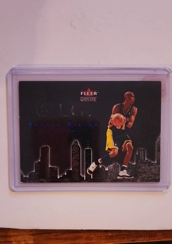 2001-02 Fleer Genuine - Reggie Miller #5 @LG - Pacers