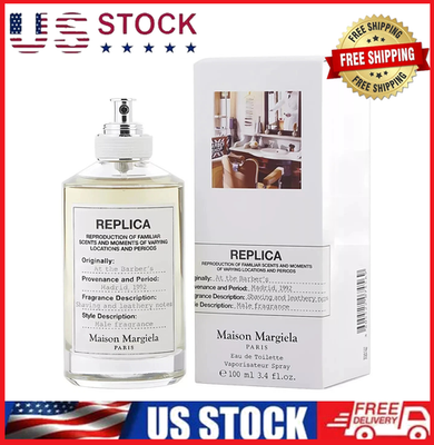 Maison Margiela Replica At The Barber's EDT 3.4oz For Men Spray