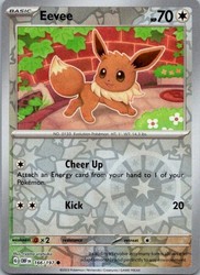 Eevee 166/197 Obsidian Flames Reverse Holo Common