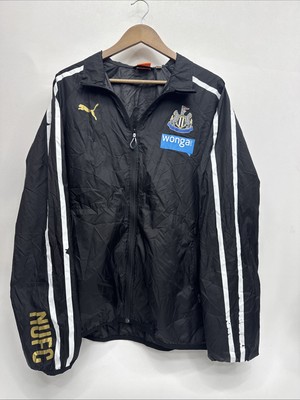 NEWCASTLE UNITED Training rain zip Top Jacket PUMA 2016 The Magpies adult SIZE L