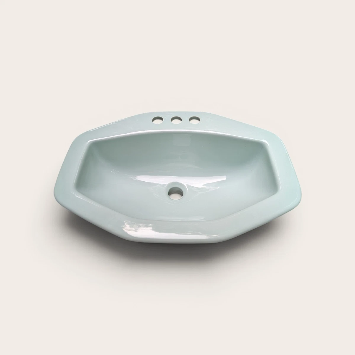 American Standard Boxe Semicountertop Lavatory – 19x17 Inch Extra-Thick Fireclay Sink With Deep 6.5-Inch Basin And Overflow