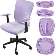 4 Pcs Office Chair Covers Set Computer Universal Protective Stretchable Chair Se