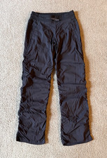 Ivivva Lululemon Girl's Black Dance Studio Althleisure Pants - Size 14