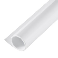 White PVC Backdrop, 23.6"x51" Photography Backdrop Matte  Reflective PVC Bac...