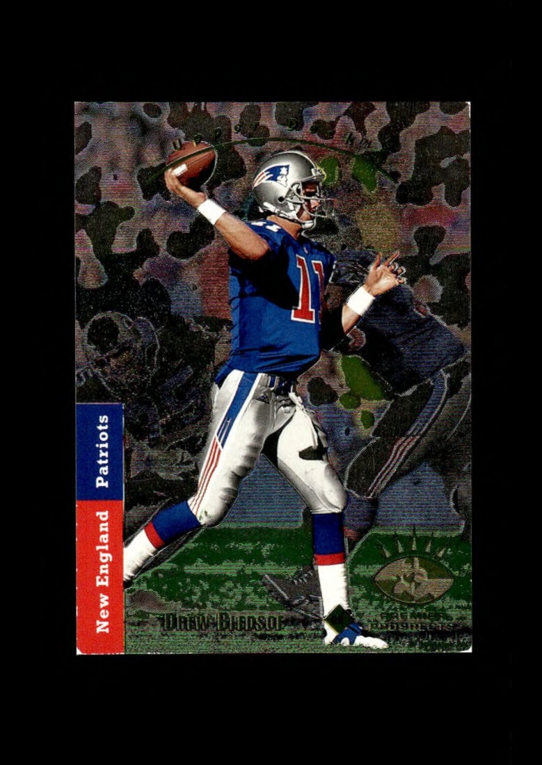 1993 SP: #  9 Drew Bledsoe Premium Prospects Foil RC VG-VGEX