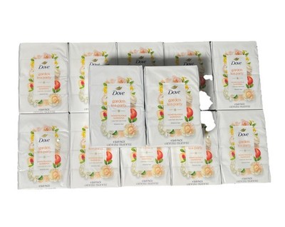 12x Dove Garden Tea Party Bar Soap Honeysuckle Gardenia 4 Bar Pack