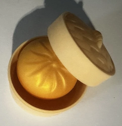 Viral Crazy Fun Mini Metallic Mystery Squishy Bun Dumpling Super RARE Gold Ser 1