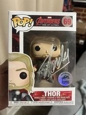 Stan Lee Signed funko pop thor 69 Whit  Stan Lee Excelsior Certificate