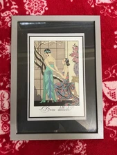 Art Nouveau ,FRAMED Art Print , Vintage Arts And Fashion ,GEORGE BARBIER
