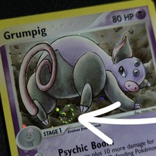FART SWIRL 🌀💫 Grumpig 6/97 EX Dragon Holo Rare Foil 2003 Nintendo Pokemon Card on eBay