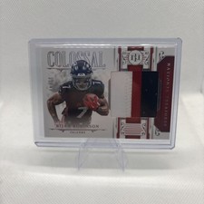 2025 Panini National Treasures Colossal Patch Bijan Robinson #CMS-BRN Falcons/49