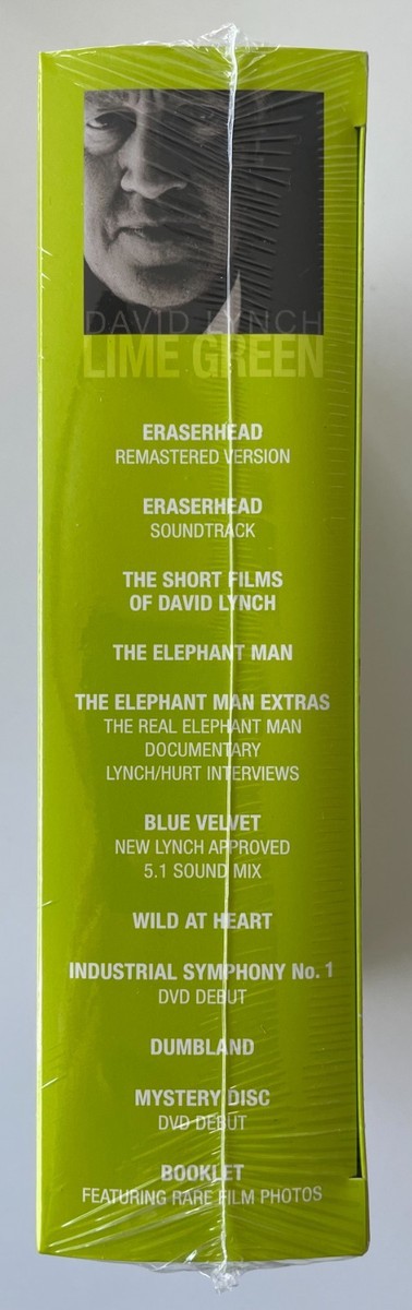 David Lynch - The Lime Green Box Set (DVD, 2008, 9-Disc Set) for