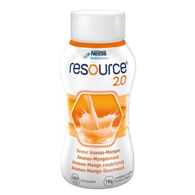 Resource 2.0 Ananas-Mango 4x200ml Trinknahrung Nestlé (18,11 EUR/l)