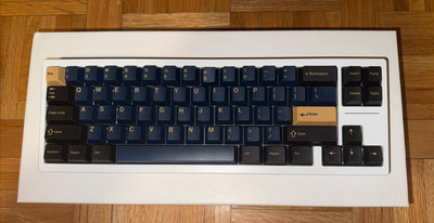 Custom Sunkey Sun68 Mechanical Keyboard | E-White Brass Edition (READ DESC)
