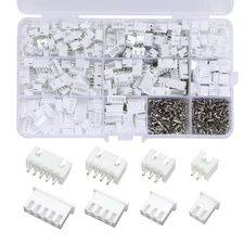 720PCS 2.54mm JST-XH Connector Kit,2/3/4/5 Pin Header Housing Connectors,2.54...